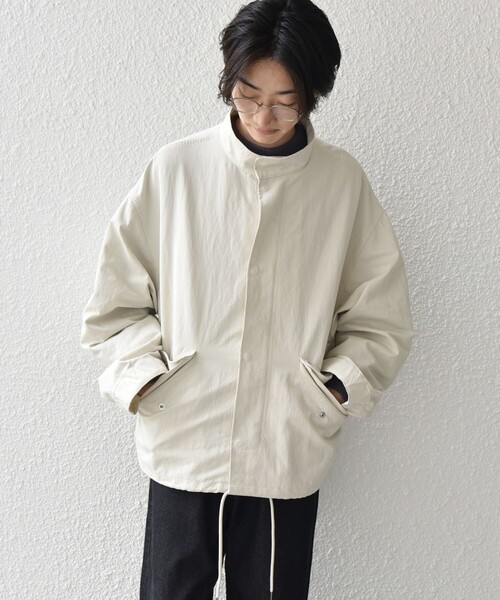 SHIPS any ブルゾン アウター any: 「洗濯機可能」ドルマンスリーブ