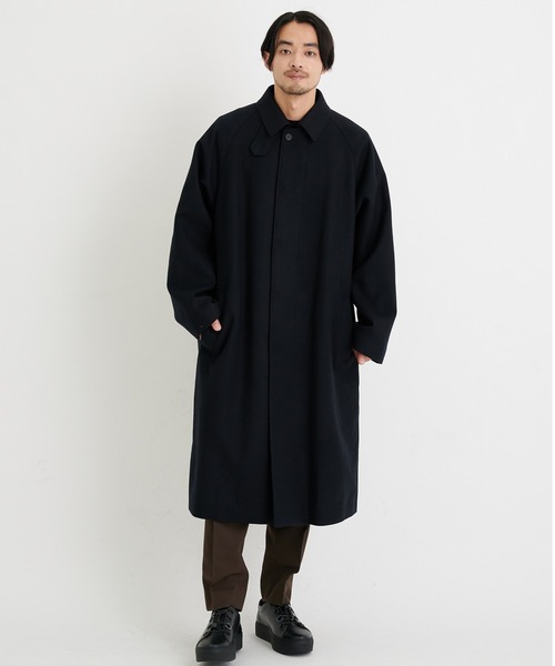 ATON（エイトン） ステンカラーコート 「ATON/エイトン」SUPER 160S