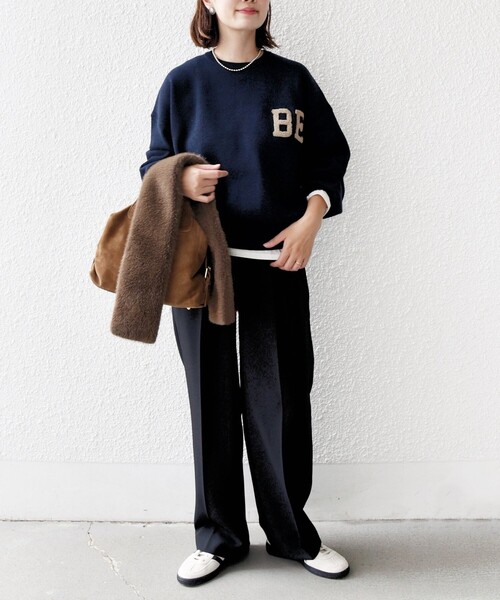 SHIPS（シップス） ニット セーター 「WEB限定」「手洗い可能」サガラ