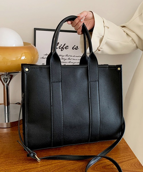 florist（フローリスト） トートバッグ 「A4収納可・2WAY」レザー