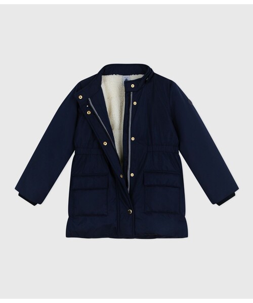 PETIT BATEAU（プチバトー） ダウン アウター フード付きジャケット