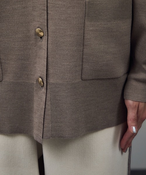 SALON adam et rope'（サロン アダム エ ロペ） カーディガン ウールV