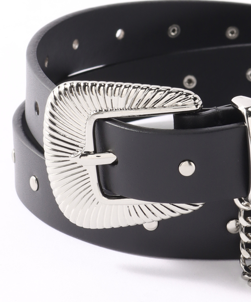 JieDa（ジエダ） ベルト 「JIEDA / ジエダ」STUDS WESTERN BELT メンズ
