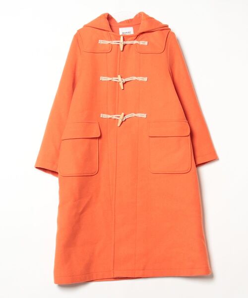 BEAMS BOY（ビームス ボーイ） ダッフルコート ONE SIZE オレンジ