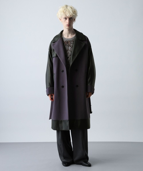 HARE（ハレ） トレンチコート コート ウーリーテックキリカエトレンチ