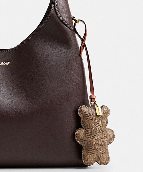 COACH（コーチ） キーホルダー ベア パフィ バッグ チャーム