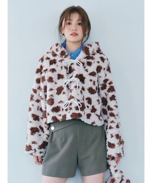 FURFUR（ファーファー） ダッフルコート コート リボンショート