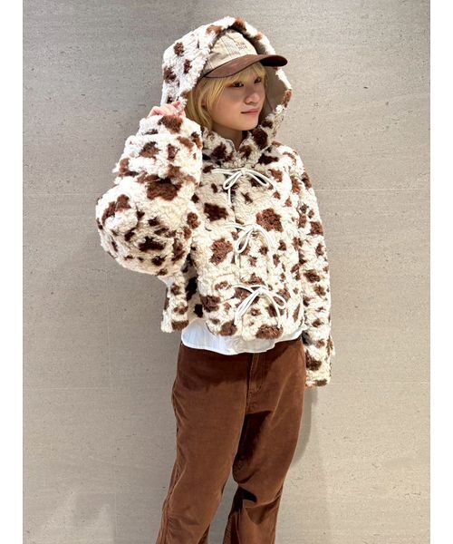FURFUR（ファーファー） ダッフルコート コート リボンショート