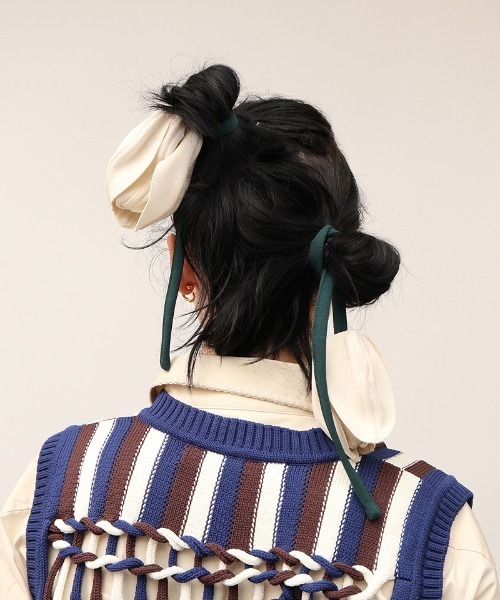 leinwande（ラインヴァンド） シュシュ Tulip Hair Ribbon : ZOZOTOWN