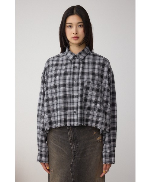 AZUL BY MOUSSY（アズールバイマウジー） ブラウス シャツ 「着丈