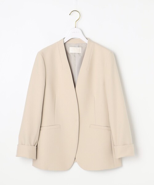 ANY SIS（エニィスィス） ジャケット ノーカラージャケット 「洗える