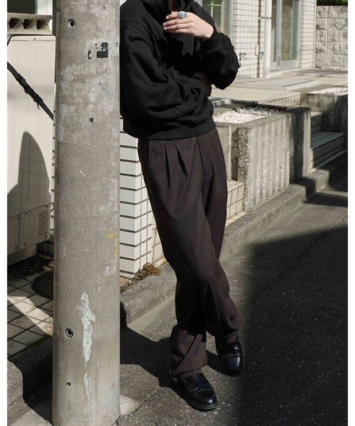 Noen（ノエン） パーカー ショートリブラインフーディー メンズ