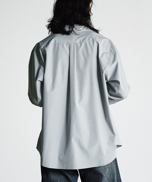 WYM LIDNM シャツ MICRO SPAN BASIC SHIRT メンズ レディース