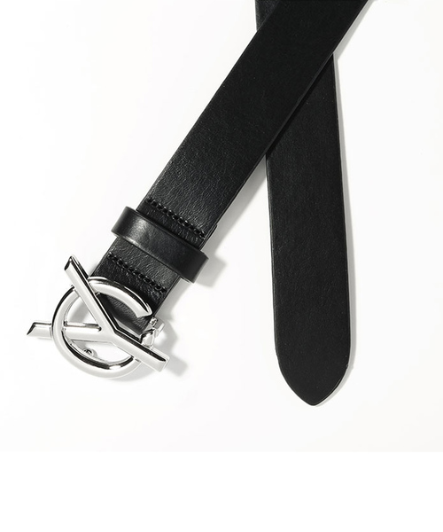 OY（オーワイ） ベルト 「OY/オーワイ」LOGO LEATHER BELT/ロゴレザー
