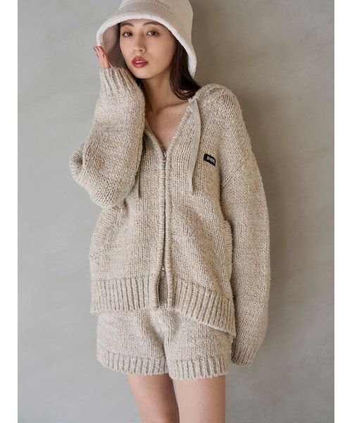 SNIDEL（スナイデル） ニット セーター ロービングニットフーディー