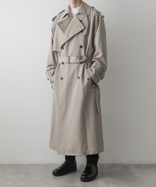 ATO（アトウ） トレンチコート コート WOOL TRENCH COAT メンズ
