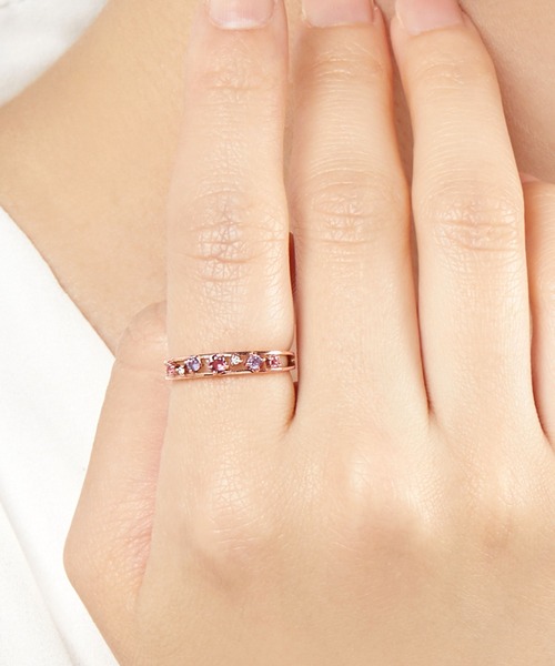 VENDOME AOYAMA（ヴァンドーム青山） 指輪 リング K10ピンクゴールド