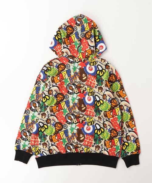 A BATHING APE（アベイシングエイプ） パーカー BAPE MILO ASSORTED