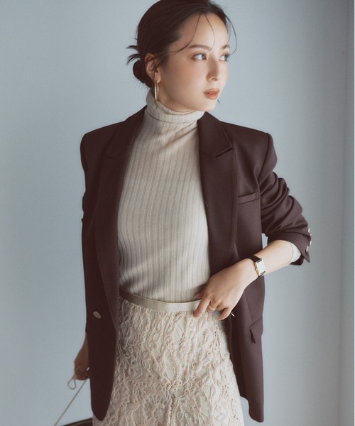 anuans（アニュアンス） ニット セーター カシミヤ100シアー