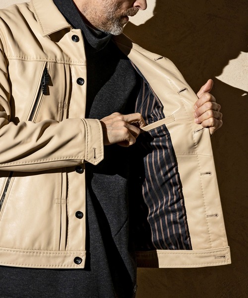 C DIEM（カルペディエム） 革ジャン ライダース AMFステッチ エクセラ