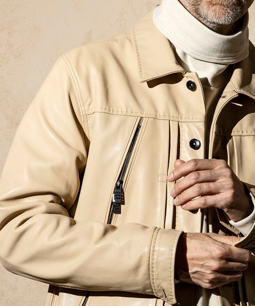 C DIEM（カルペディエム） 革ジャン ライダース AMFステッチ エクセラ