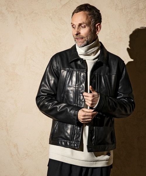 C DIEM（カルペディエム） 革ジャン ライダース AMFステッチ エクセラ