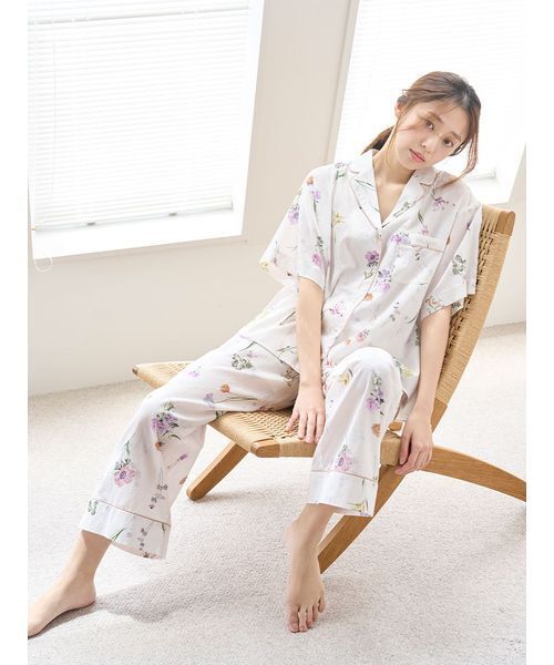 SNIDEL HOME パジャマ ルームウェア 「Healing Light」ロングパンツ