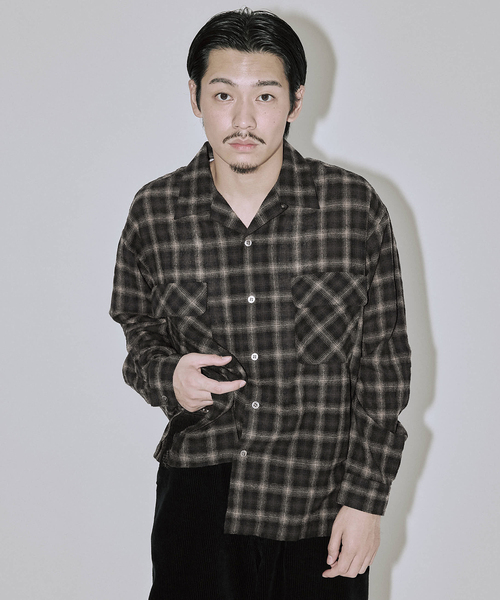 JOURNAL STANDARD J.S HOMESTEAD シャツ Stead / ライト ウール