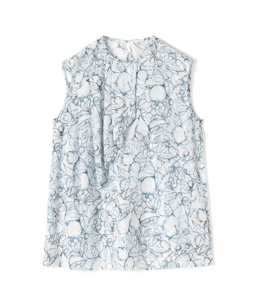 TOMORROWLAND collection ブラウス シャツ レモンスケッチ タック