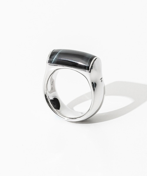 TOM WOOD（トムウッド） 指輪 リング TOM WOOD Crest Ring Blue Howk