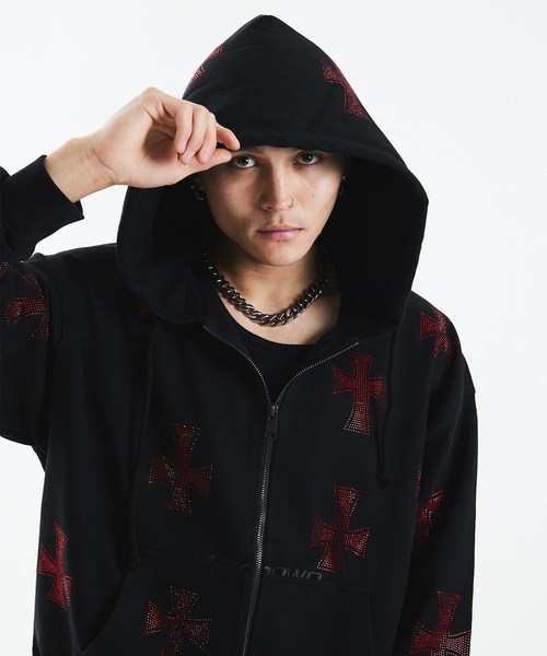 UNKNOWN LONDON（アンノウンロンドン） パーカー ジップフーディ