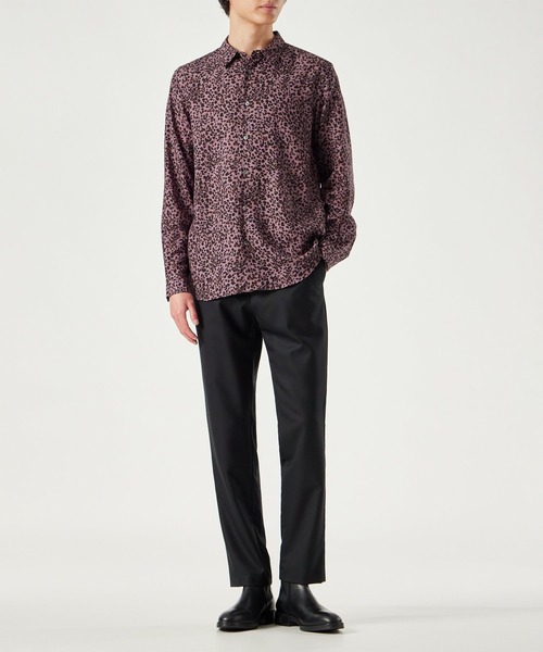 Paul Smith（ポール・スミス） シャツ Leopard”プリントシャツ