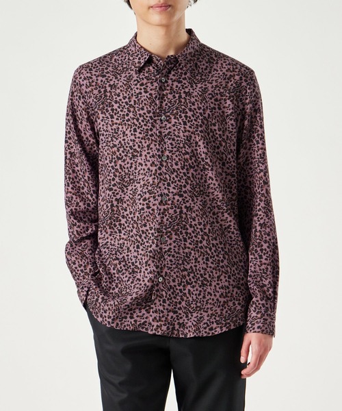 Paul Smith（ポール・スミス） シャツ Leopard”プリントシャツ