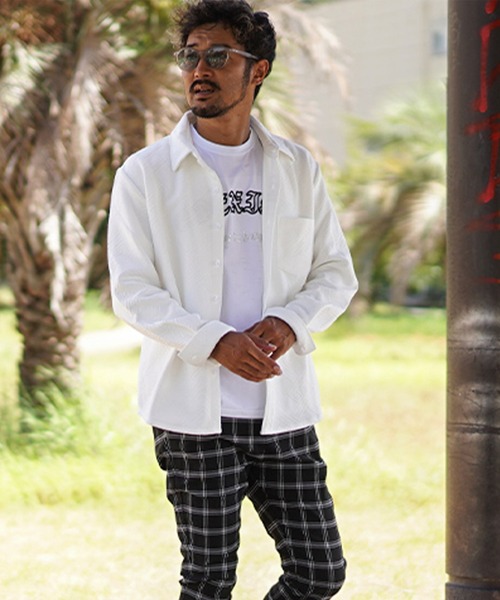 adamsJUGGLER（アダムスジャグラー） シャツ RTEG/Z.Wロングシャツ