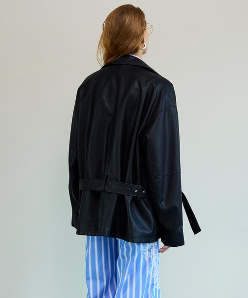MAISON SPECIAL（メゾンスペシャル） ブルゾン アウター Belted Faux