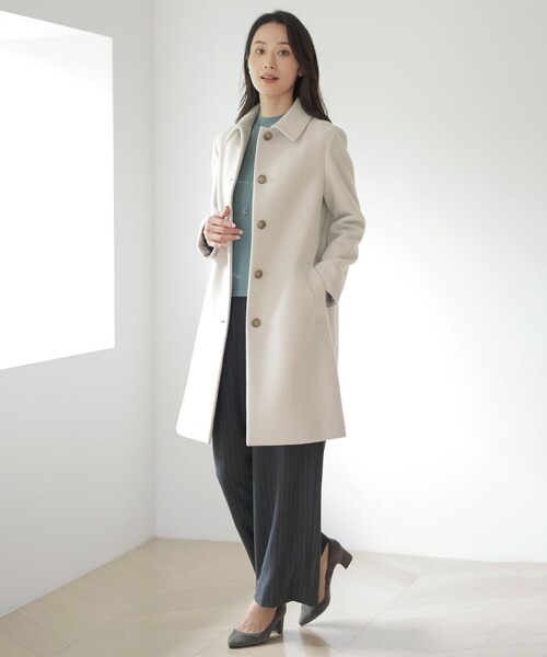 J.PRESS（J.プレス） ステンカラーコート コート ショートビーバー