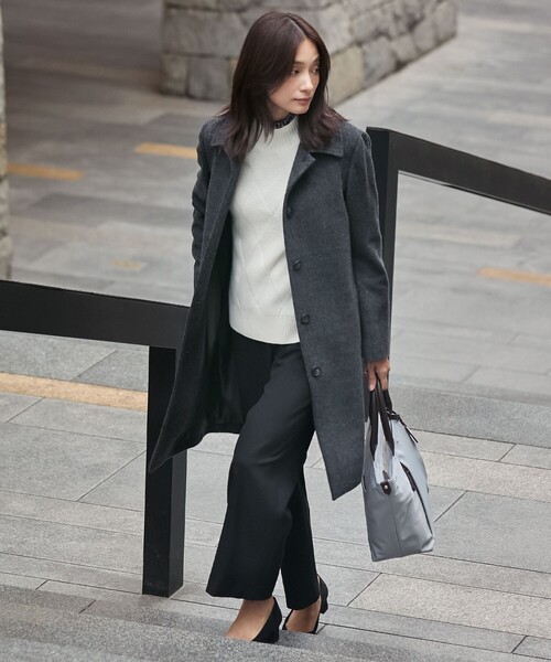 J.PRESS（J.プレス） ステンカラーコート コート ショートビーバー