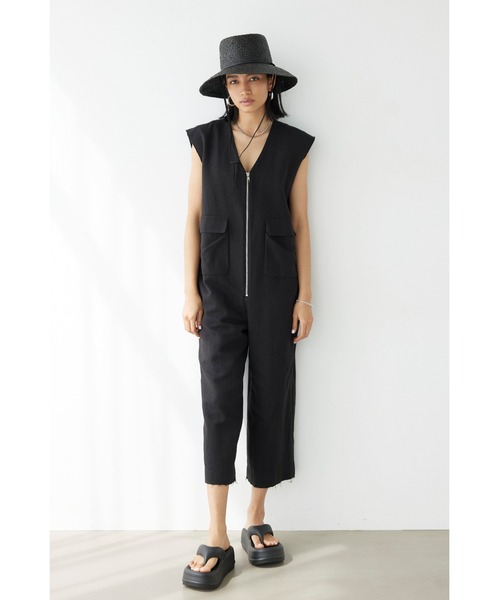 ALEXIA STAM（アリシアスタン） サロペット オーバーオール Front Zip