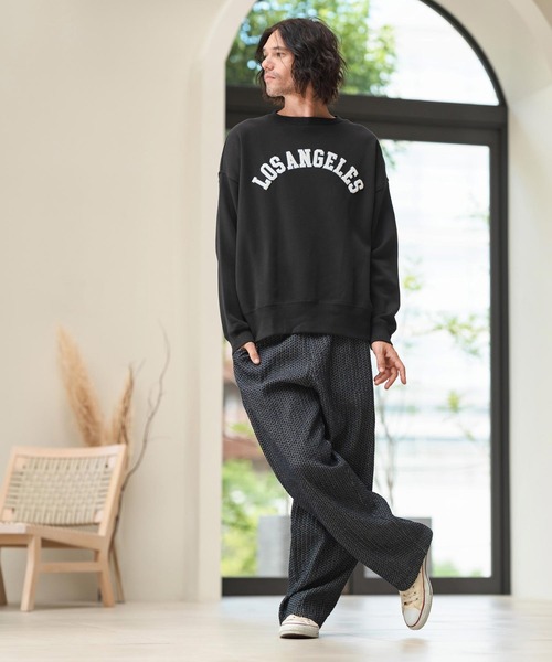 CAMBIO（カンビオ） ジーンズ mp12773-Accordion Jacquard Denim Wide