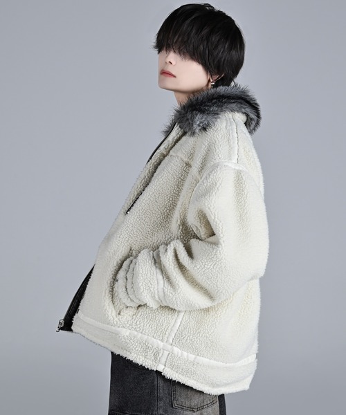 ADRER（アドラー） ブルゾン アウター The B-3 Reversible Fur Blouson