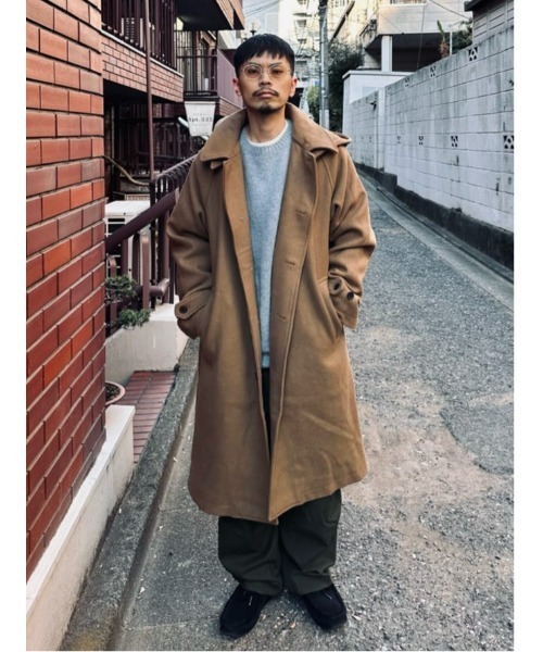 Salt＆Pepper ステンカラーコート コート 「Salt＆Pepper」フード着脱