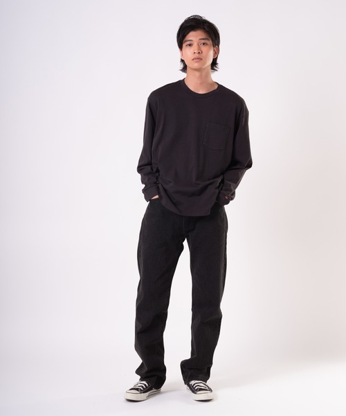 Levi's（リーバイス） ジーンズ 555 リラックスストレート ブラック