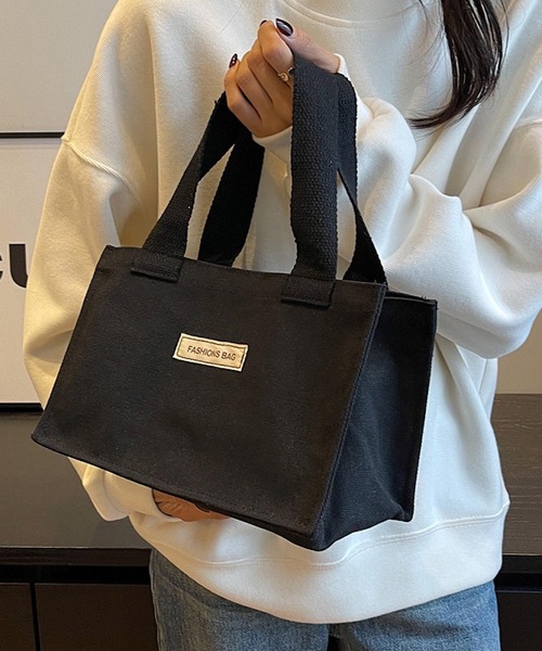 Mignonjour トートバッグ Mignonjour/配色バイカラーミニトートバッグ