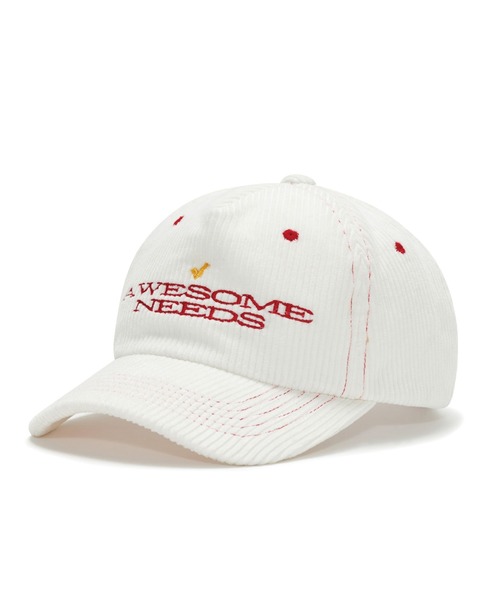 AWESOME NEEDS 帽子 キャップ AWESOME NEEDS/オウサムニーズ SIGNATURE