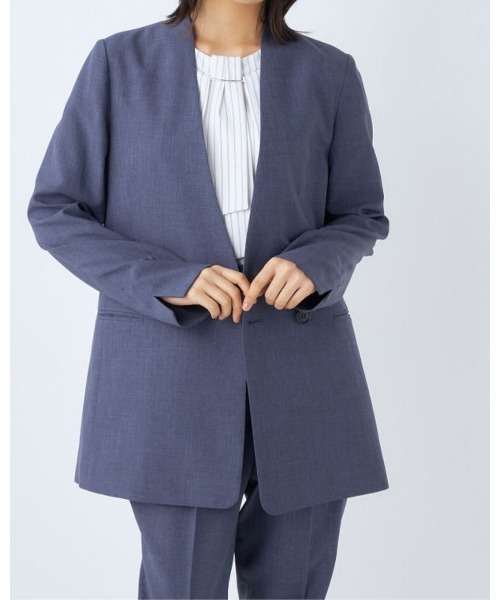 SUIT SELECT セットアップ 「おうちで洗えるストレッチスーツ」「すぐ