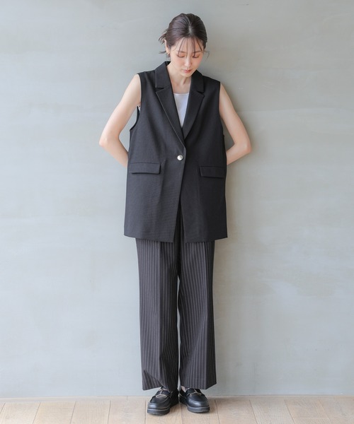 GLOBAL WORK（グローバルワーク） パンツ ウツクシルエットワイド