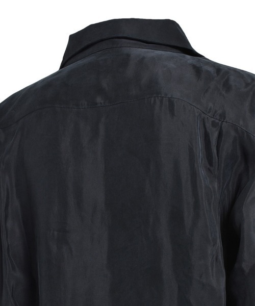 BREATH シャツ 「BREATH / ブレス」SCRIPT LOGO SATIN SHIRT