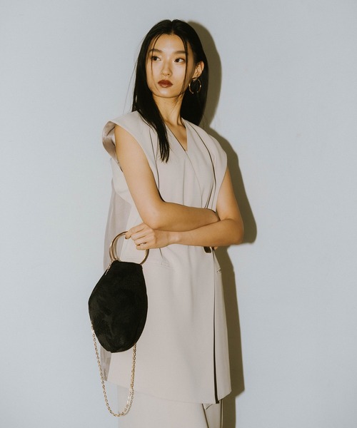 ANDRESD ドレス バックシアージレセットアップドレス / back sheer