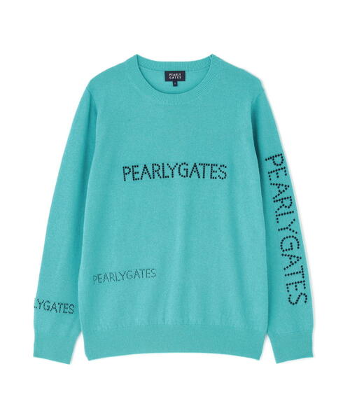 PEARLY GATES（パーリーゲイツ） セーター ニット 12G部分ジャガード