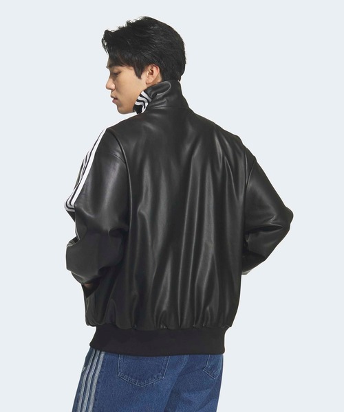 adidas（アディダス） ブルゾン アウター PLEATHER 3S TT トレフォイル